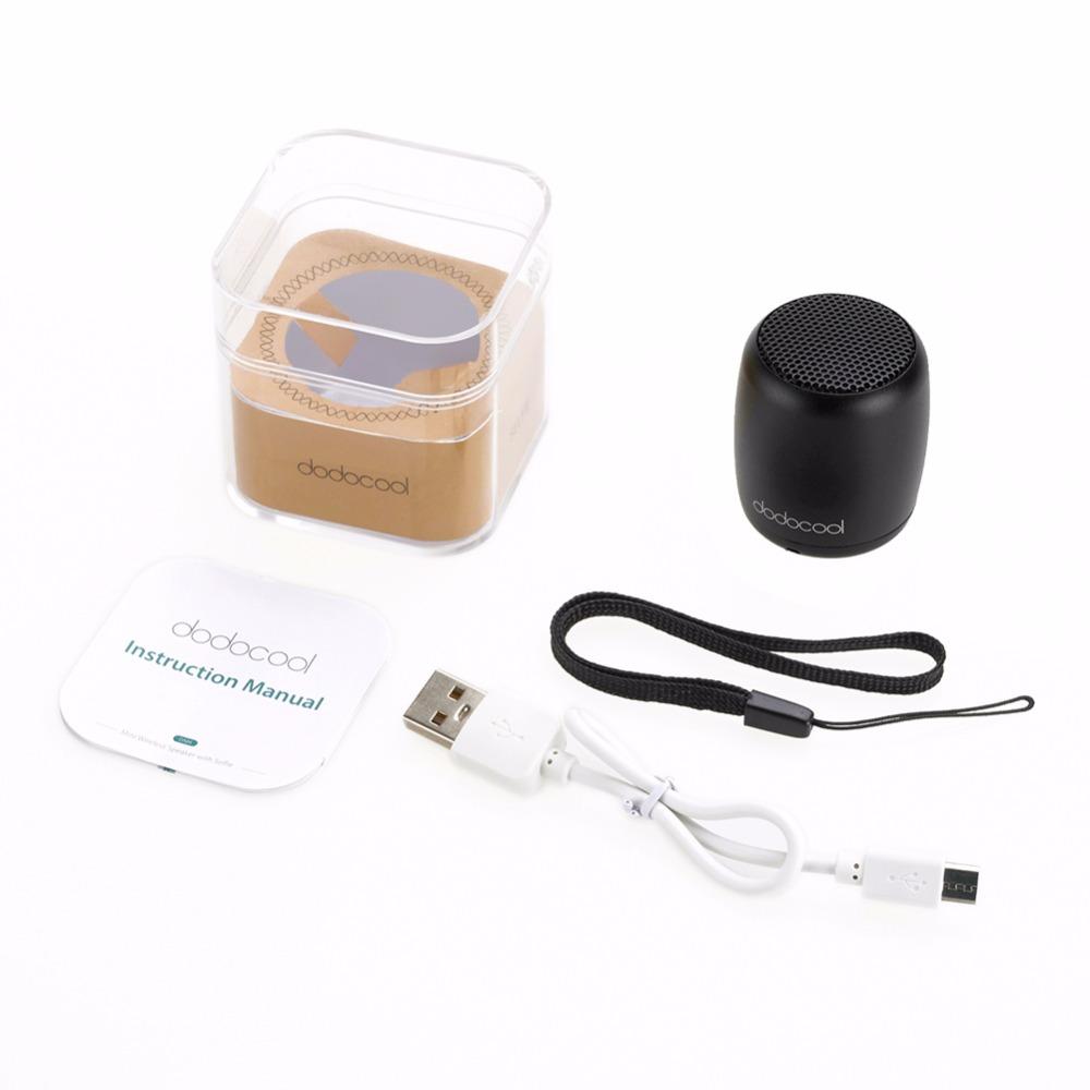 Dodocool Mini Bluetooth Speaker with Mic & Selfie Remote (3 W) eprolo