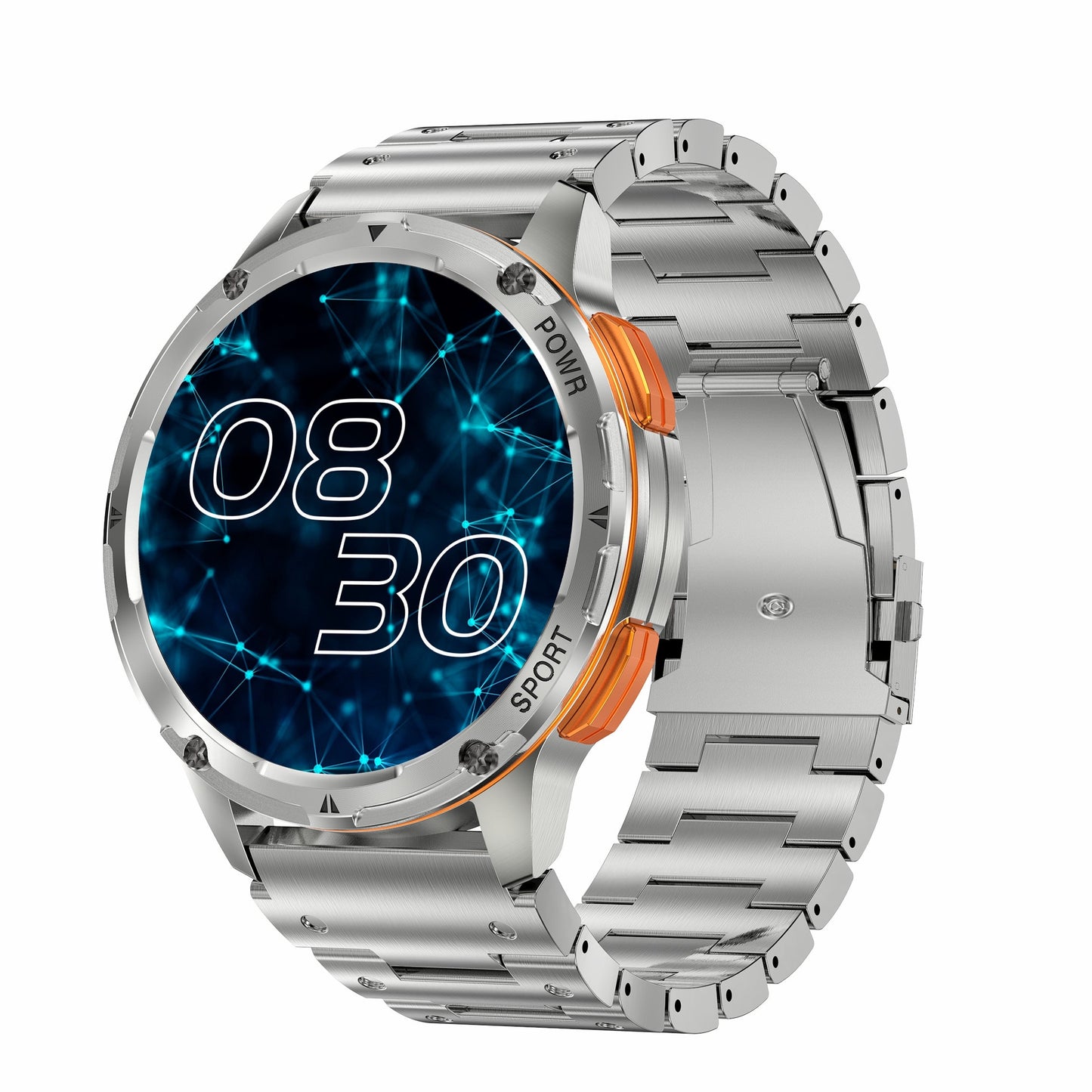 AK59 Smart Watch w/ AMOLED Screen, Heart Rate, Blood Pressure, Blood Oxygen Monitoring, Bluetooth Call, IP68 Waterproof eprolo