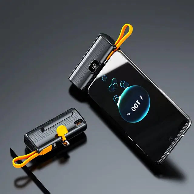 Mini 3000mAh/5000mAh Power Bank Built-in Cable for iPhone & Type-C Devices eprolo