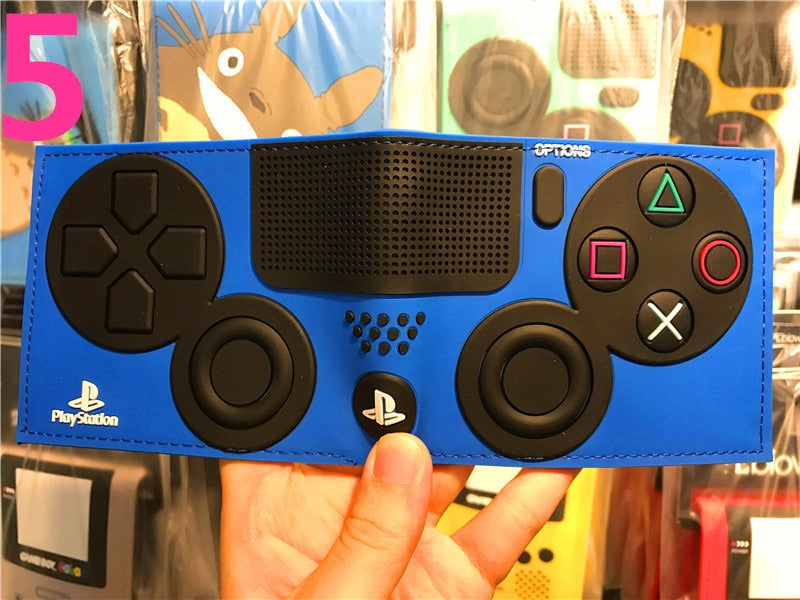 PS4 Controller Wallet, PU Leather Gamepad Coin Purse for Men & Women – Cute Gamer Gift eprolo