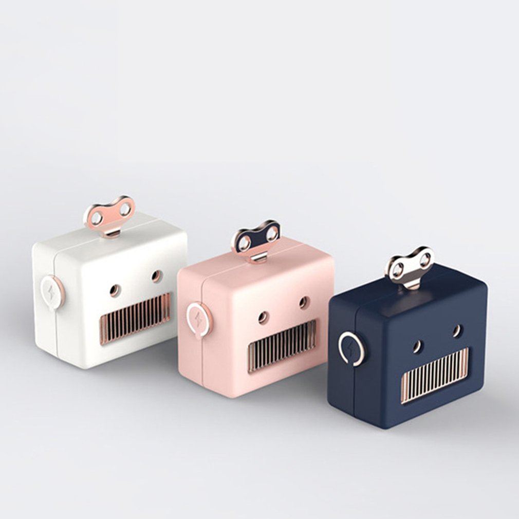 Portable Retro Robot Bluetooth Speaker Mini Wireless HIFI Bass w/ Mic eprolo