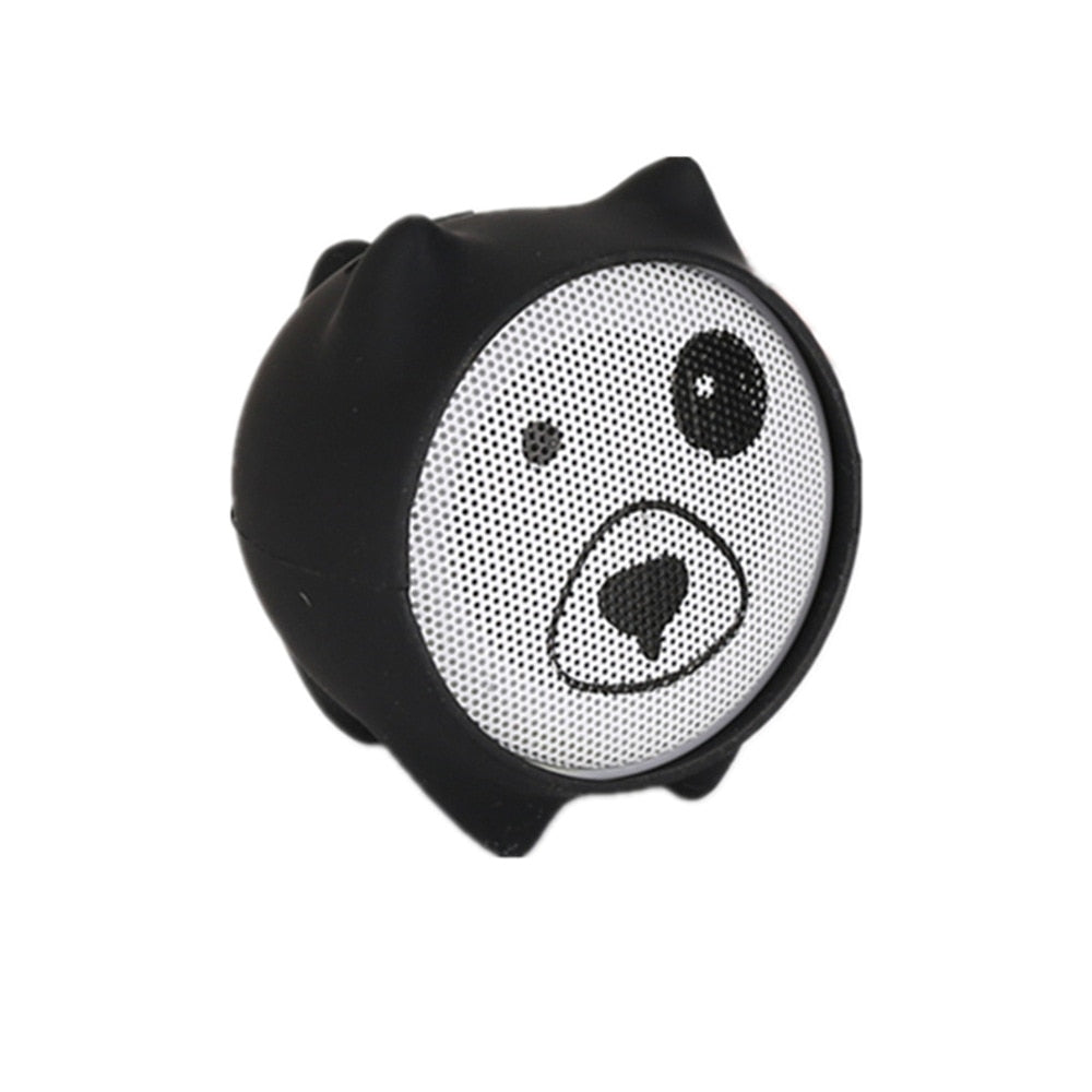 JY-1W Cartoon Mini Bluetooth Speaker TWS Wireless Hands-Free 4 Colors eprolo