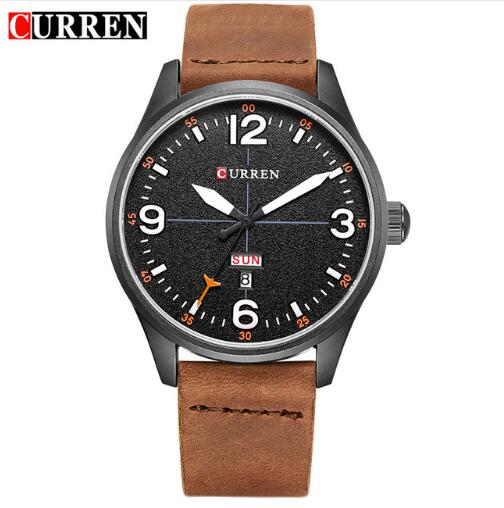 CURREN 8265 Men's Quartz Sports Watch, 45mm Luxury Fashion Chronograph Watch eprolo