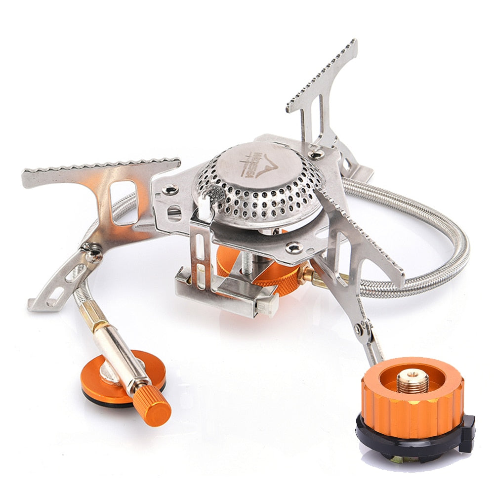 WIDESEA 3000W Portable Folding Camping Gas Stove with Piezo Ignition eprolo