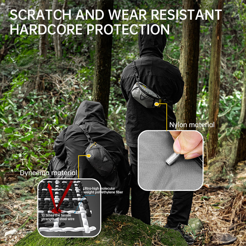 Hikeman Outdoor Waist Bag, Expandable, Lightweight, Waterproof for Hiking & Travel eprolo