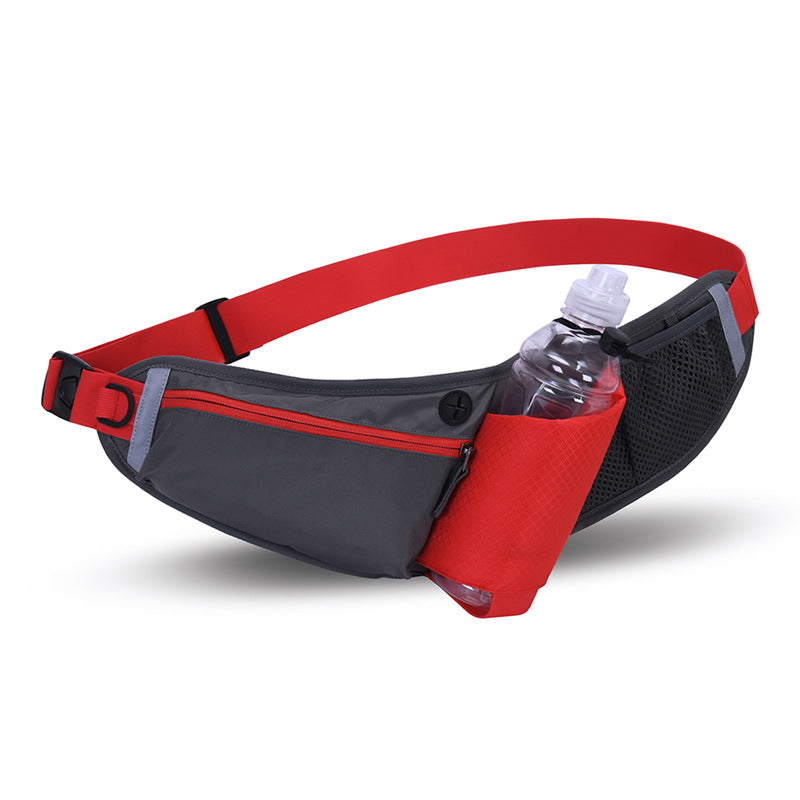Multifunctional Fitness Waist Bag with Water Bottle Holder for Running Jogging eprolo