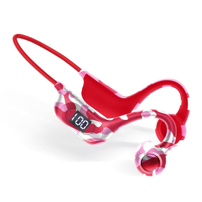 AKZ-G9 Bone Conduction Wireless Bluetooth Earphones w/ 18H Playback & TF Card eprolo