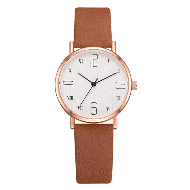 SPRAOI 533 Women’s Quartz Watch – Luxury Leather Strap Fashion Timepiece eprolo