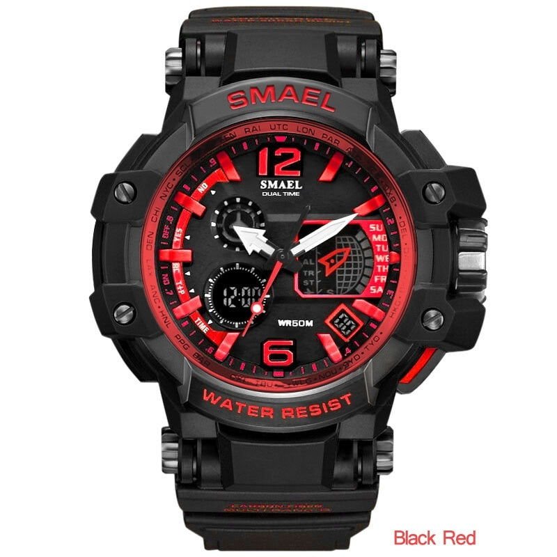 SMAEL 1509 Men's Military Sport Watch Waterproof Digital Quartz Wristwatch eprolo