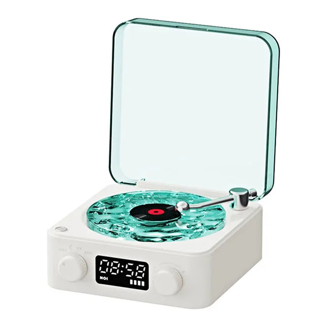 Mini Retro White Noise Bluetooth Speaker Sleep Aid Subwoofer RGB Light TF Card Portable eprolo
