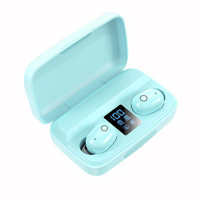 A10S Bluetooth 5.0 Headset TWS LED Display Stereo Earbuds w/ Power Bank eprolo