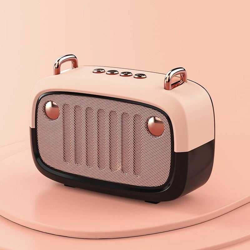 BS-32D Retro Bluetooth 5.0 Speaker | Portable Wireless HiFi Sound TF Card, USB, FM eprolo