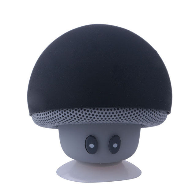 Mini Mushroom Bluetooth 4.1 Speaker w/ Mic, Suction Cup, 3W Portable eprolo