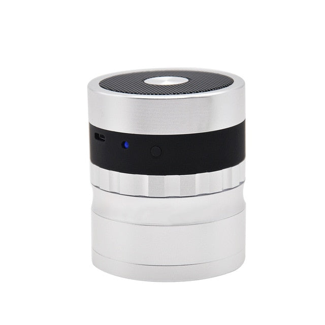 SDYX6300 Bluetooth Tobacco Grinder Speaker, 62mm Diamond Teeth, 4-Layer Aluminum eprolo
