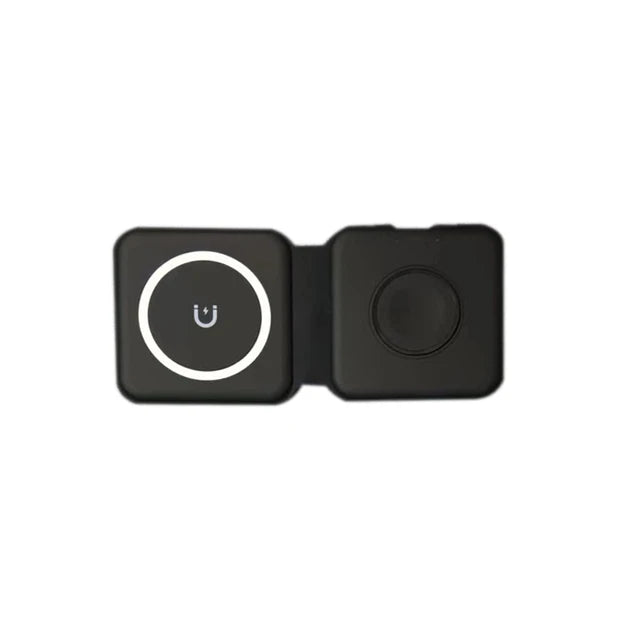 Sanhe 3-in-1 Folding Magnetic Wireless Charger for iPhone, Watch, AirPods, iOS/Android eprolo