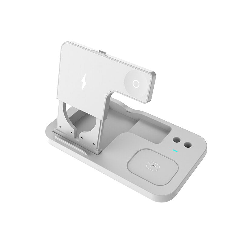 15W 4‑in‑1 Fast Wireless Charger Dock for iPhone Watch AirPods Pencil eprolo