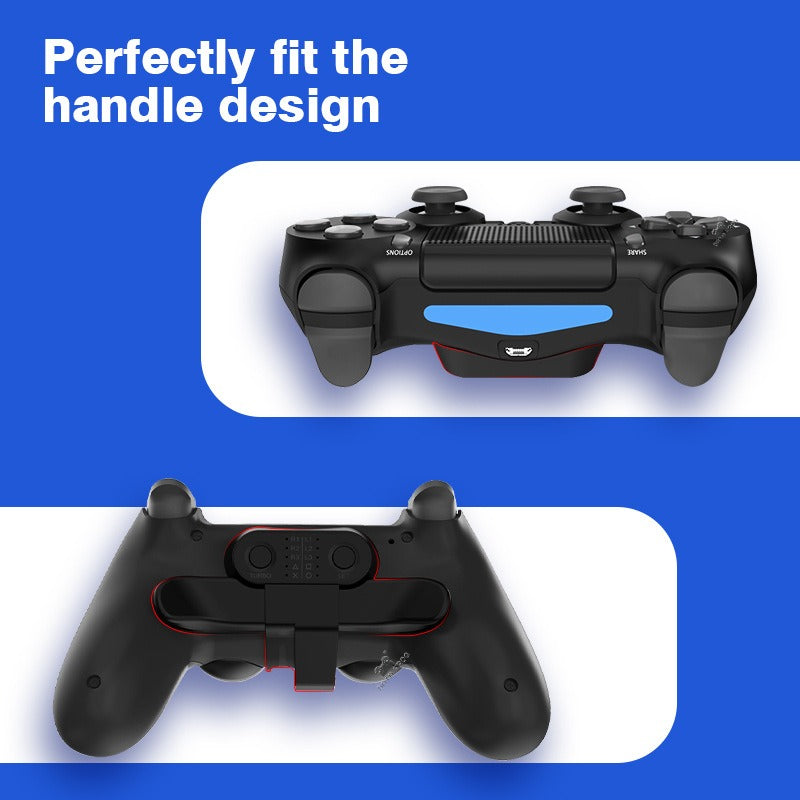 PS4 Back Button Attachment - Programmable Turbo Controller Extension with 10 Function Keys eprolo