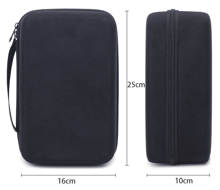 1359 Black Hard Shell Electronics Accessories Organizer Case EVA Storage Bag eprolo
