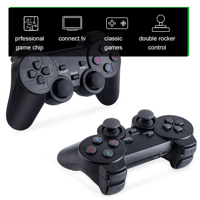 M8 Retro Game Stick Console: 10,000+ Games, 4K HDMI, Dual Wireless Controllers eprolo