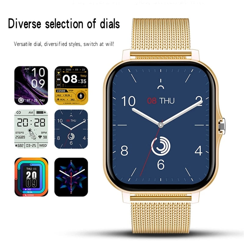 LIGE Smartwatch 1.69" Fitness Tracker Bluetooth Call Heart Rate Monitor eprolo