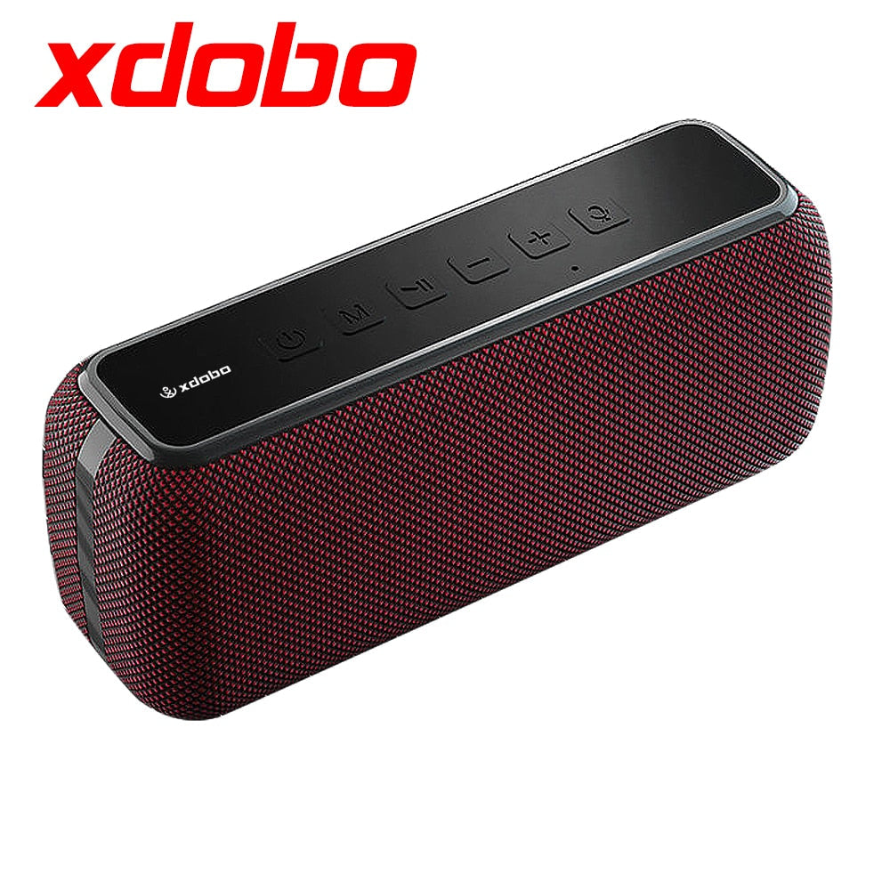 XDOBO X8 60W Portable Bluetooth Speaker with Subwoofer, IPX5 Waterproof, TWS, 15H Playtime eprolo