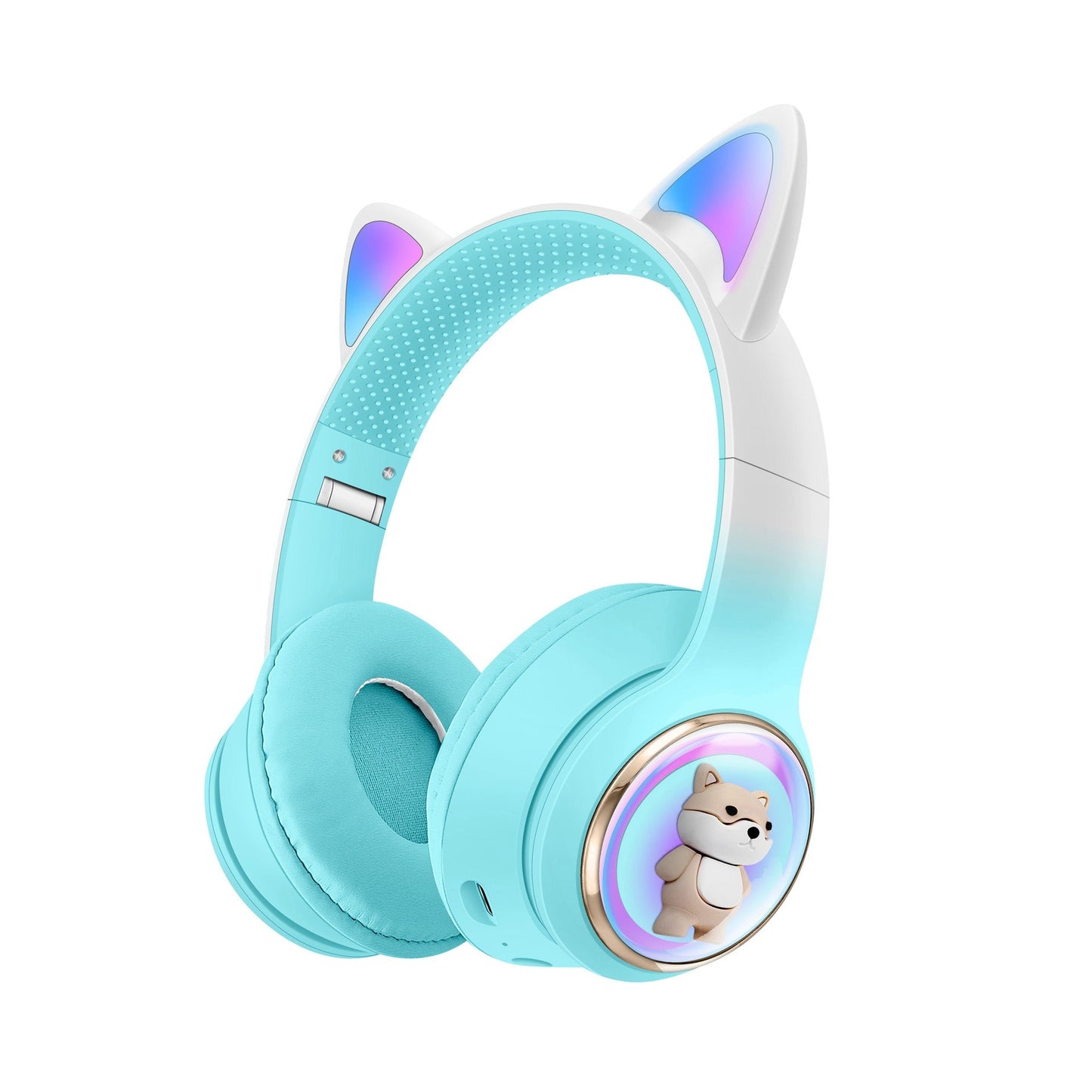 AKZ-51 Cat Ear Bluetooth Headset – Cute Dog Earphones, Foldable, 5 Colors eprolo