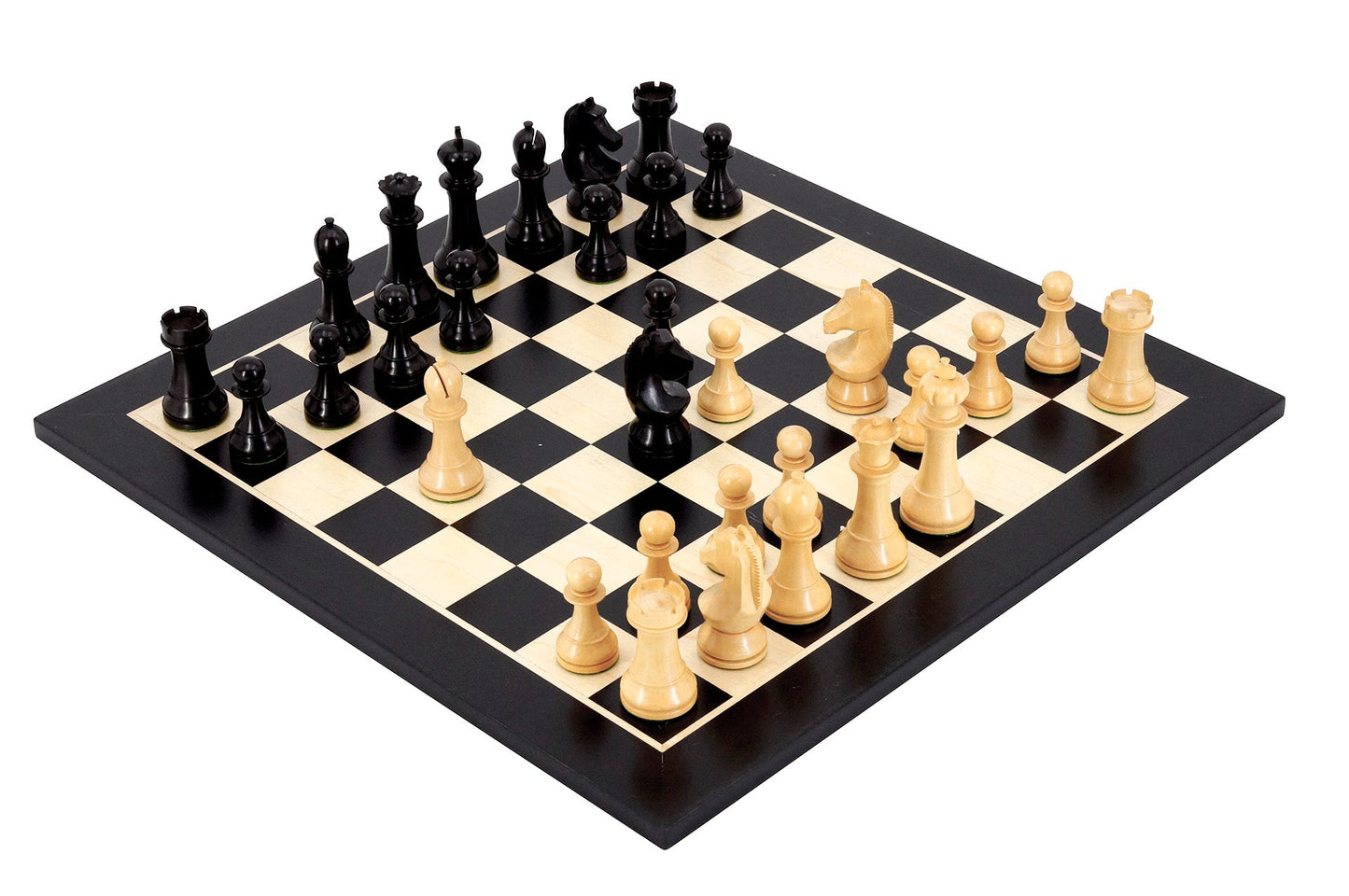 Handcrafted 48x48cm Maple Wooden International Chess Board Only eprolo
