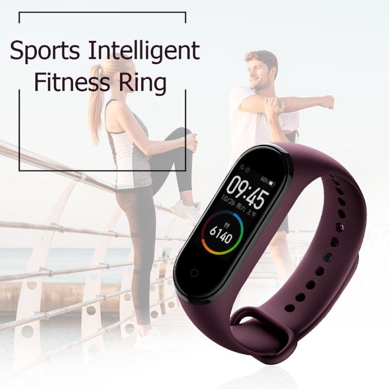 Xiaomi Mi Band 4 Smart Wristband, 5ATM Waterproof, Heart Rate Monitor, AMOLED Screen, Fitness Tracker (Wine Red) eprolo
