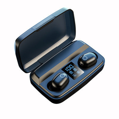 A10S Bluetooth 5.0 Headset TWS LED Display Stereo Earbuds w/ Power Bank eprolo