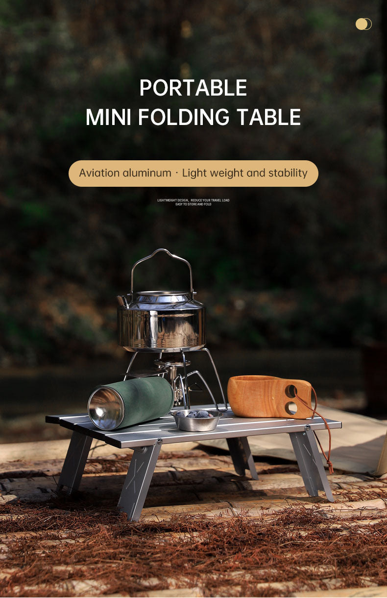 Ultralight Foldable Aluminum Camping Table – Portable & Waterproof eprolo