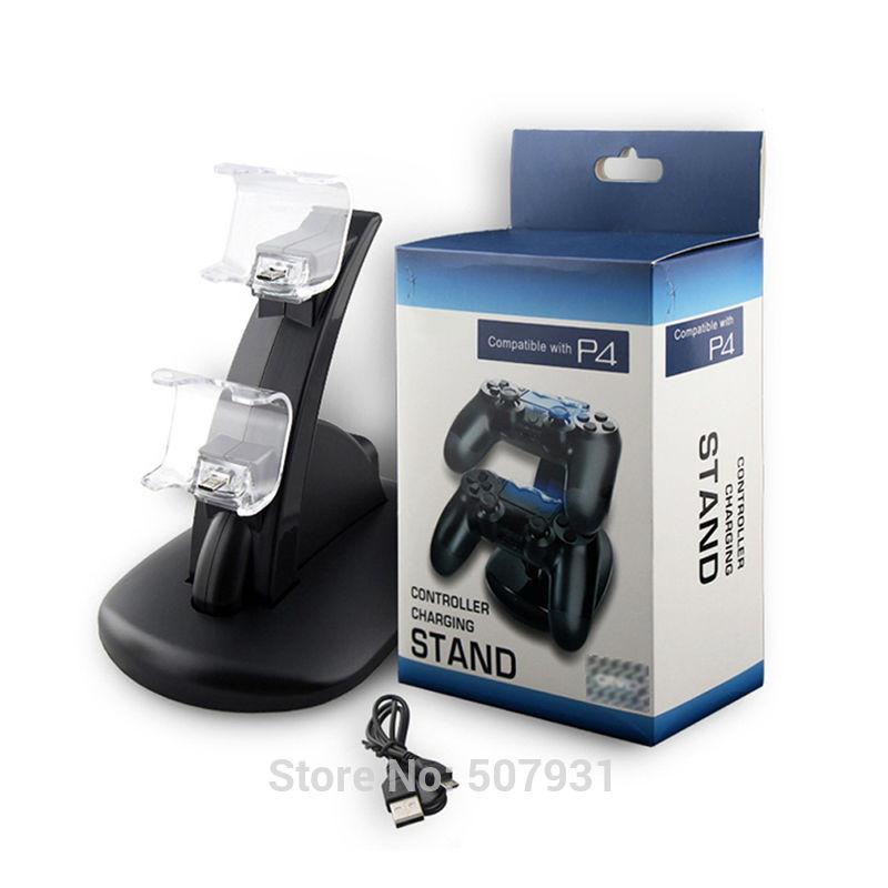 Dual PS4 Controller Charging Stand, Fast Charging Dock for Two PlayStation 4 Controllers eprolo