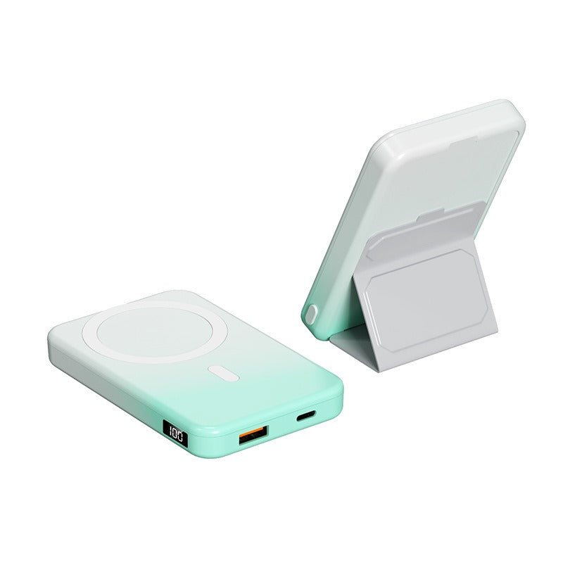 A27-1 10000mAh Magnetic Wireless Power Bank 22.5W Fast-Charger & Stand - Lumic Deals