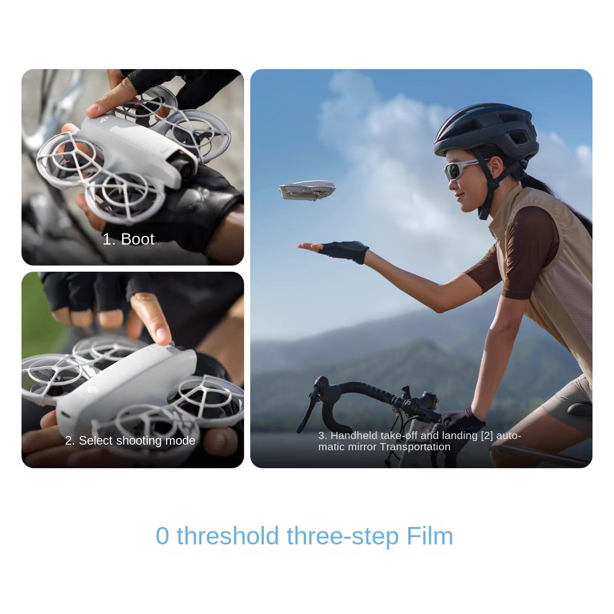 DJI Neo 4K AI Tracking Drone – Palm‑Launch 18 min Flight, 10 km Range eprolo