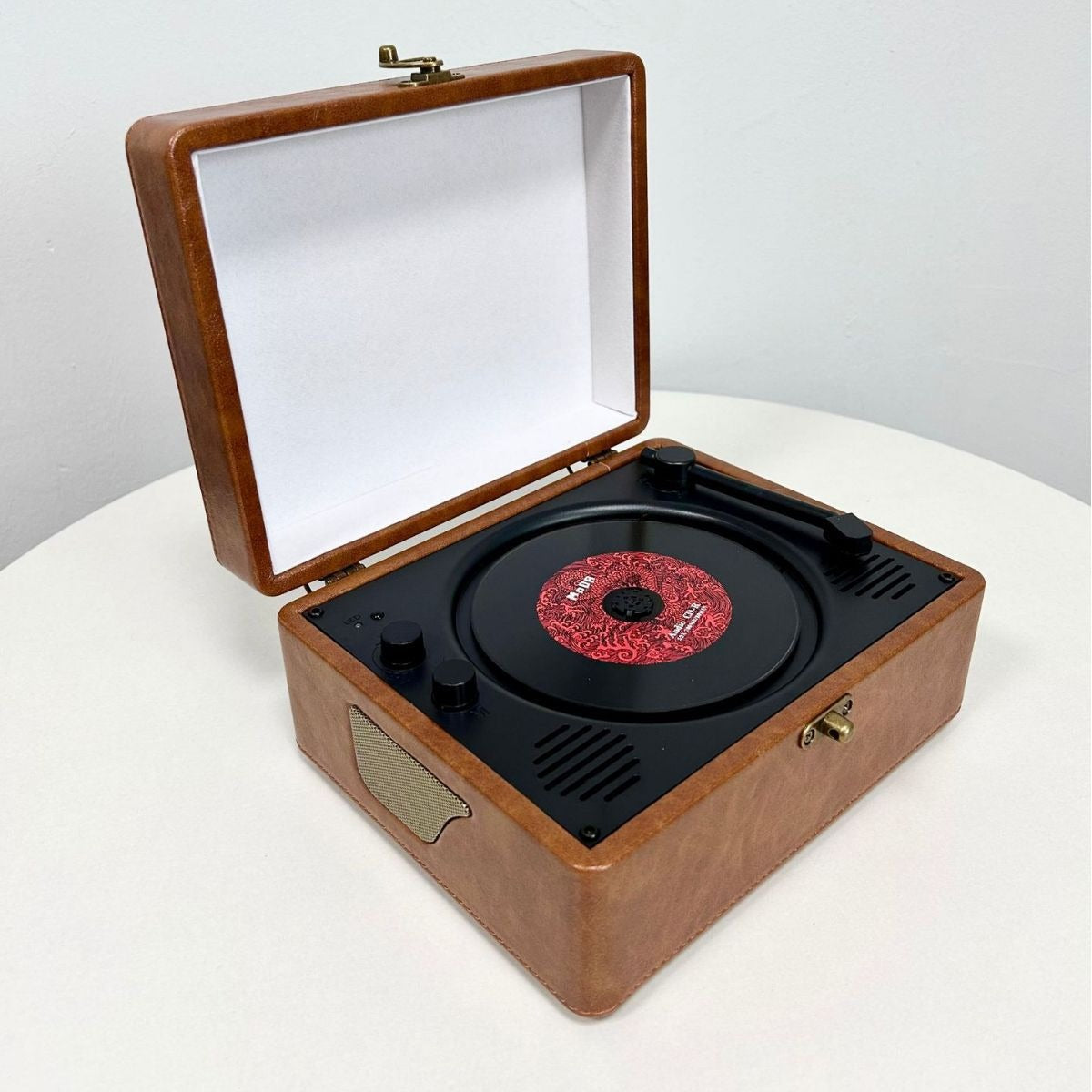 Vintage Horn Bluetooth Speaker CD Player Portable All‑in‑One Music System eprolo