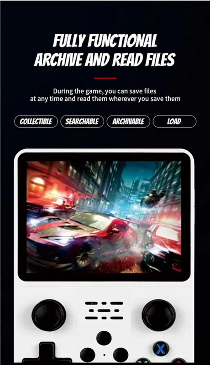 R36S Open Source Handheld Game Console Retro Arcade 3D Dual System 128GB/64GB eprolo