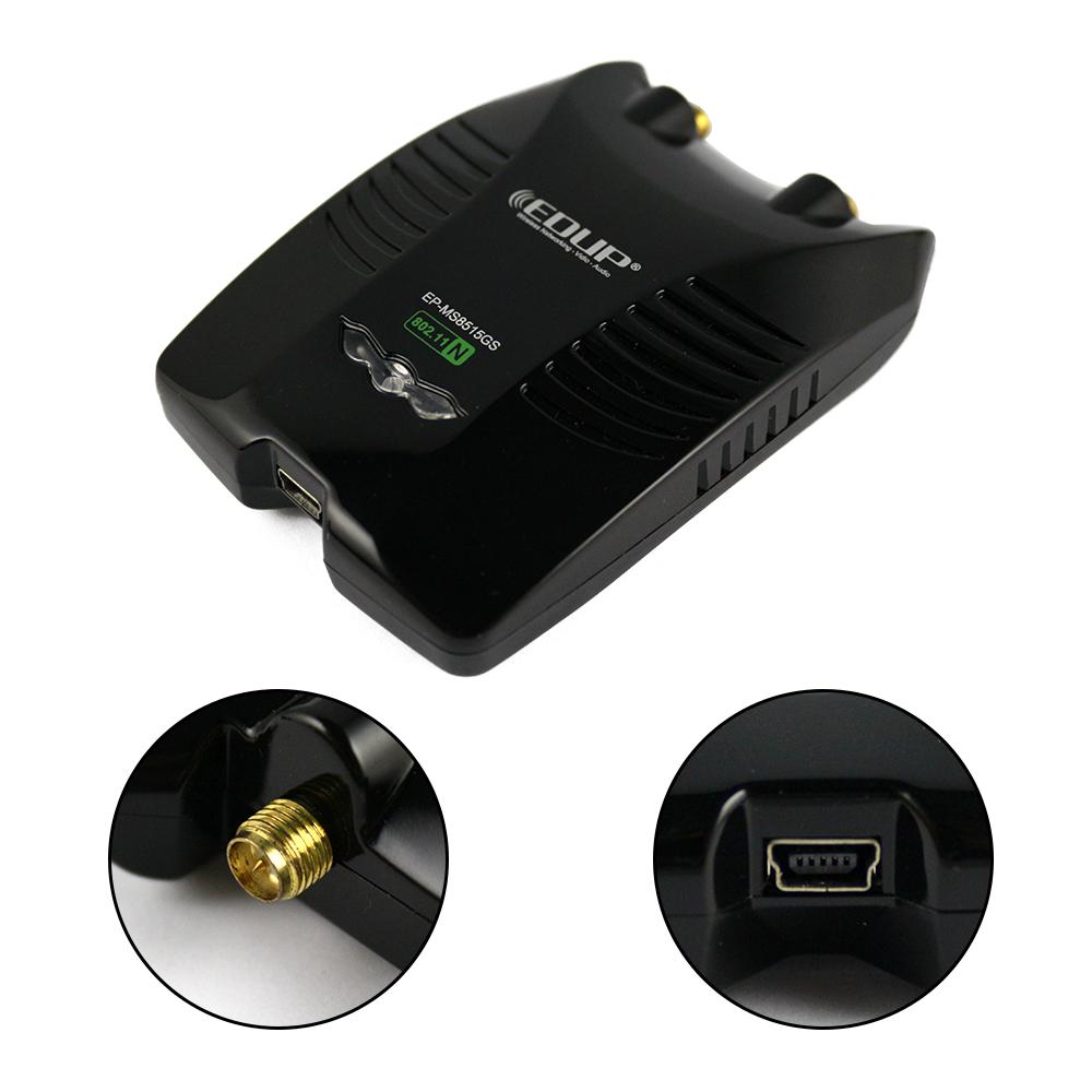 EDUP Ralink RT3070L Wireless USB WiFi Adapter with 2*5dBi Antennas, Long Range, 150Mbps eprolo