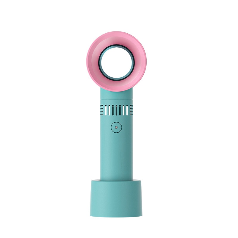 Portable Bladeless Fan USB Rechargeable - 3 Speed, Handheld & Desktop, 1200mAh Battery eprolo