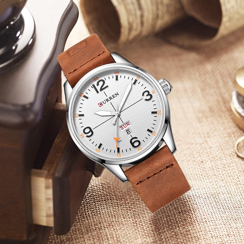 CURREN 8265 Men's Quartz Sports Watch, 45mm Luxury Fashion Chronograph Watch eprolo