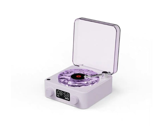 Mini Retro White Noise Bluetooth Speaker Sleep Aid Subwoofer RGB Light TF Card Portable eprolo