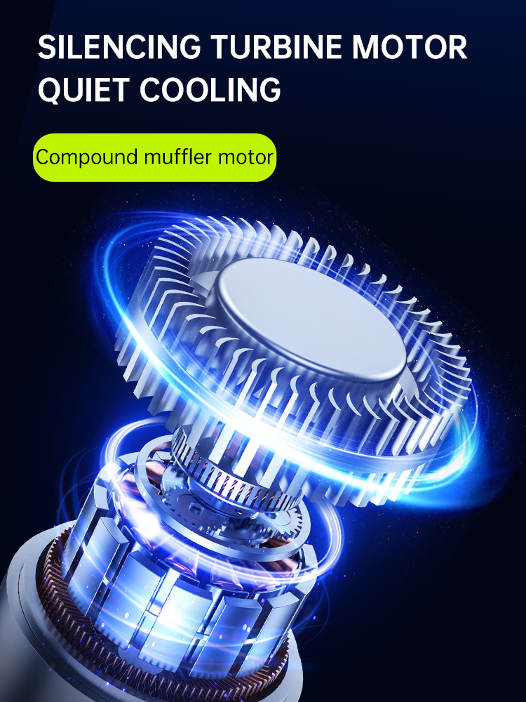 MF060 Mecha Neck Hanging Fan, Portable USB Mini Fan with 3 Speed Gears, 900mAh Battery eprolo
