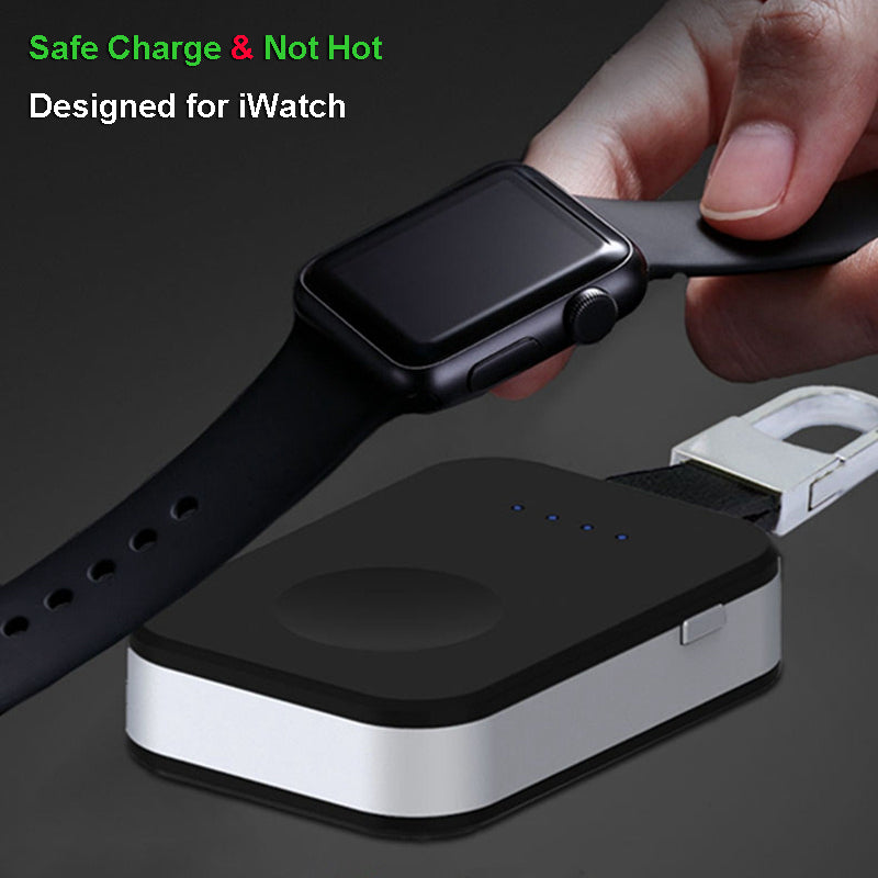 Auswaur N19 950mAh Qi Wireless Charger & Power Bank for Apple Watch, Portable Outdoor eprolo
