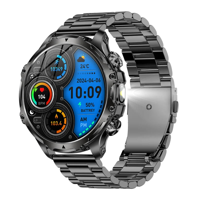 AK75 Smart Watch for Men | Outdoor Sports, BT Calling, 700mAh Battery, Waterproof eprolo