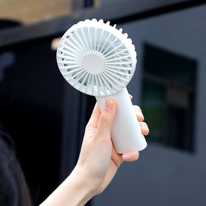 Mini Handheld USB Fan with Power Bank, Silent Big Wind, 2000mAh Battery eprolo