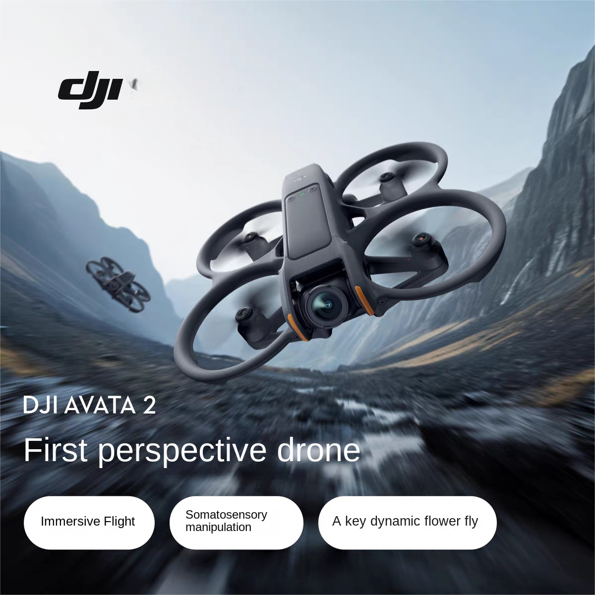DJI Avata 2 FPV Drone with Flight Goggles – 4K Immersive Cinematic Experience eprolo