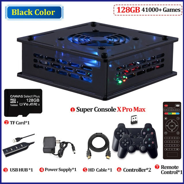 Super Console X Pro Max Retro Mini Console, PSP/PS1/N64 Dual‑System eprolo