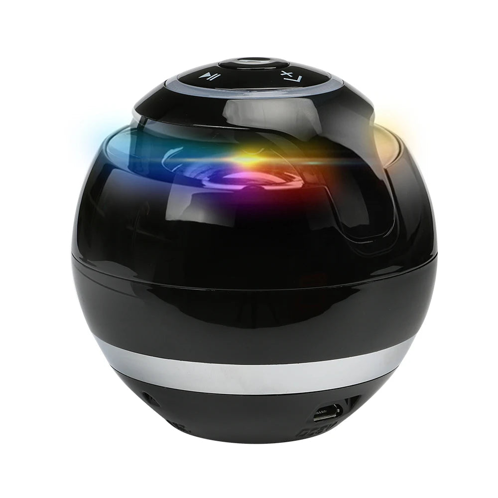 Mini Portable Bluetooth Speaker FM Radio TF Card Bass LED Mic Wireless eprolo