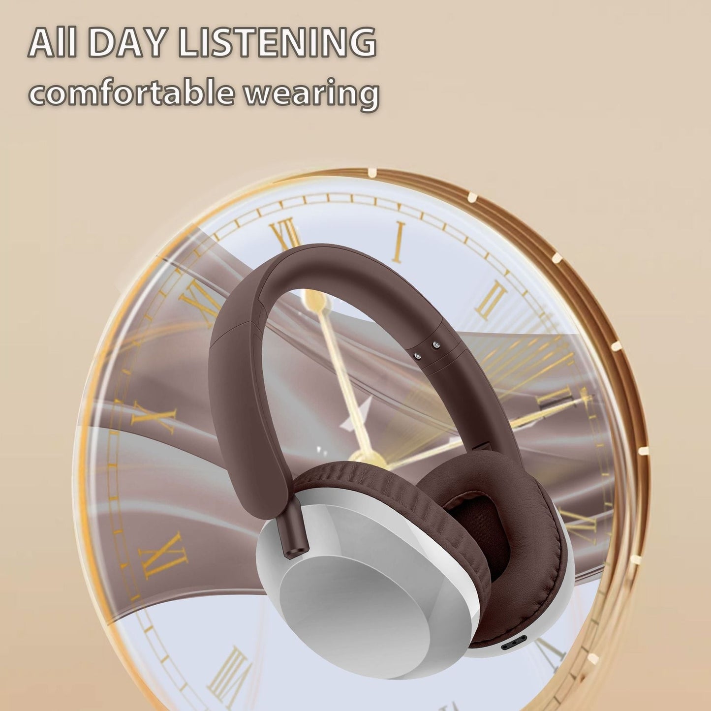 AKZ-30 Bluetooth 5.3 Headphones, Heavy Bass, Card Reader, Dual‑Color eprolo
