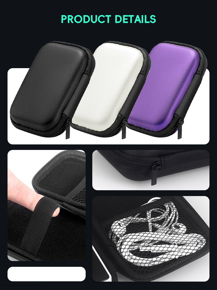 Protective EVA Hard Shell Bag for R35S R36S RG35XX Handheld Game Consoles eprolo