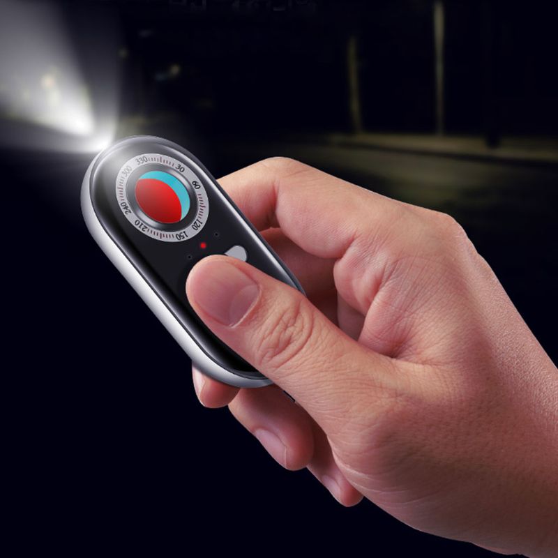K98 Anti-Spy Hidden Camera Detector Infrared Alarm & Flashlight eprolo