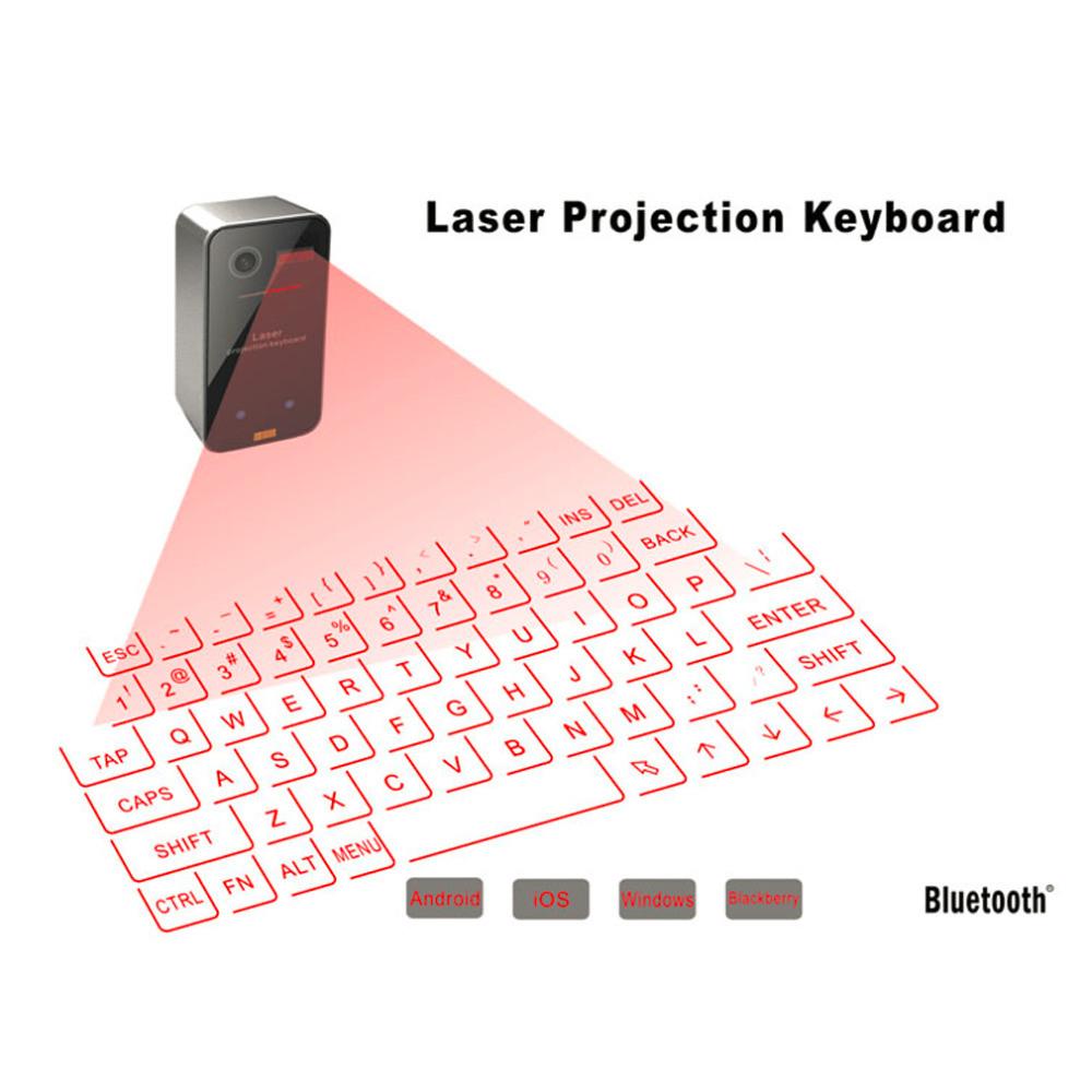 Mini Bluetooth Laser Projection Keyboard for Tablets Laptops Desktops eprolo